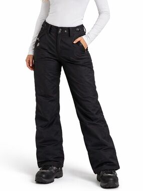 Womens Columbia Convert Boardwear Base TRX Waterproof Snow Pant Size Small Black